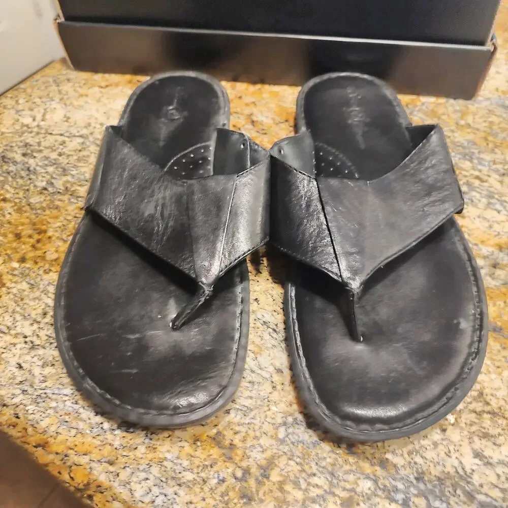 Rare Born Monroe Black Sandals Size 11 USA Model M3722